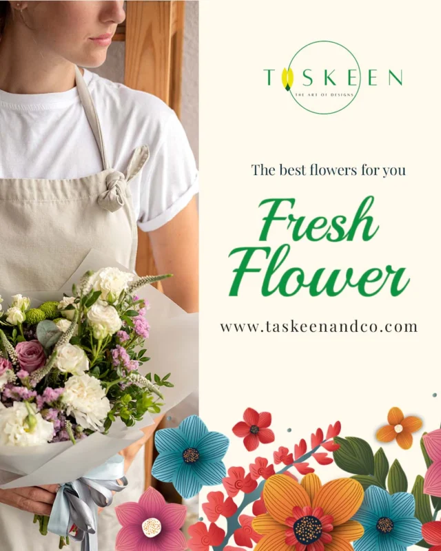 🌸 Fresh Blooms, Just for You! 🌸

Brighten up your day with the freshest flowers from Taskeen & Co! Whether it's a special occasion or just because, our handcrafted bouquets bring joy to every moment.

🌿 Order now at www.taskeenandco.com 🌿

#FreshFlowers #FlowerBouquet #TaskeenAndCo #FloralDesign #SameDayDelivery #DubaiFlorist #FlowerLover #ElegantBlooms